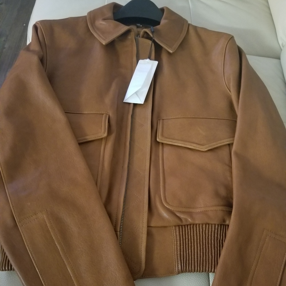 SOLD. Helmut Lang Women's Leather Jacket